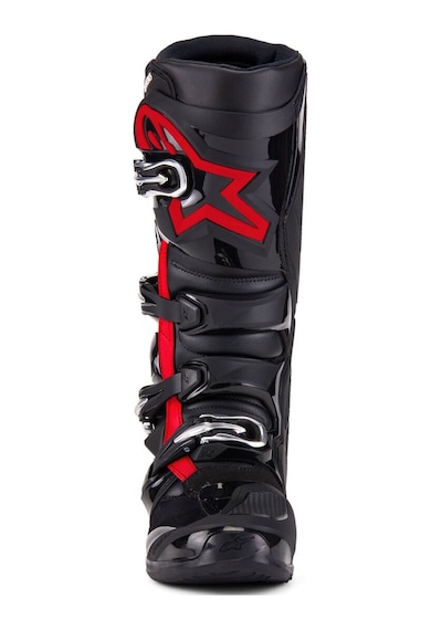 Alpinestars Tech 7 Kros Motosiklet Botu Siyah Kırmızı