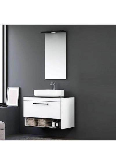 Orka Knidos 90 Cm Mdf Beyaz Banyo Dolabı Alt Modül Ve Lavabo Beyaz Orka Knidos 90 Cm Mdf Beyaz Banyo Dolabı Alt Modül Ve Lavabo Beyaz