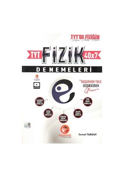 Tyt Fizik 40 X 7 Denemeleri Egzersiz Yayınları