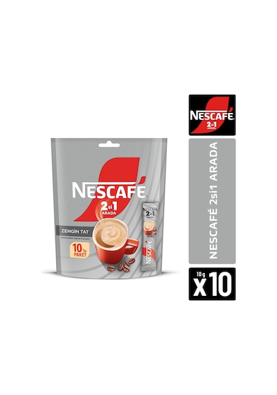 2 In 1 10 Lu Paket Çekirdek Kahve