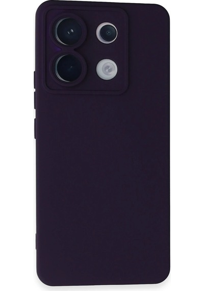 Gld-spt- Newface Xiaomi Redmi Note 13 Pro 5g Kılıf Nano İçi Kadife Silikon - Mor