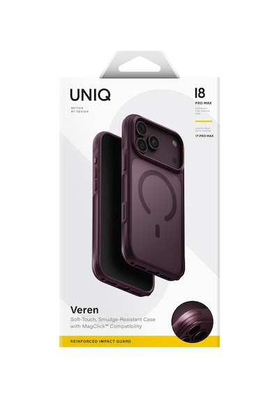 Apple iPhone Uyumlu 18 Pro Max Kılıf Parmak İzi Ve Leke Tutmaz Veren Serisi Buzlu Transparan Magsafe Kapak Mürdüm Apple iPhone Uyumlu 18 Pro Max Kılıf Parmak İzi Ve Leke Tutmaz Veren Serisi Buzlu Transparan Magsafe Kapak Mürdüm