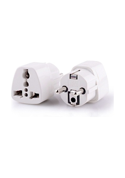 Amerikan İngiliz Fiş Priz Dönüştürücü Toprakli (2 Adet)