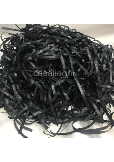 Pelur Kağıt Kırpıntısı Shredded Tissue Paper - 50 Gram Siyah