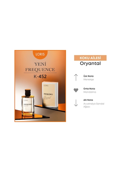 Loris K-452 Frequence Kadın Parfüm EDP 50 ML