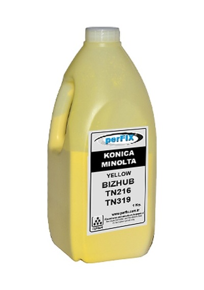 Rt Km Bızhub Tn216 - Tn319 Sarı Japon Toner Tozu 1 Kg