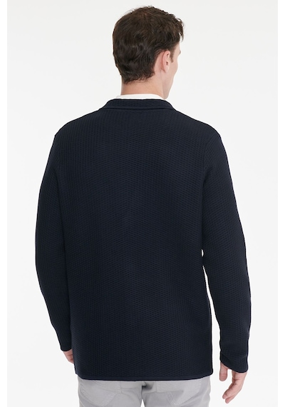 Ac&co Erkek Lacı Pamuklu Standart Fit Normal Kesim Mono Yaka Torba Cepli Jakarlı Triko Ceket Ac&co Erkek Lacı Pamuklu Standart Fit Normal Kesim Mono Yaka Torba Cepli Jakarlı Triko Ceket