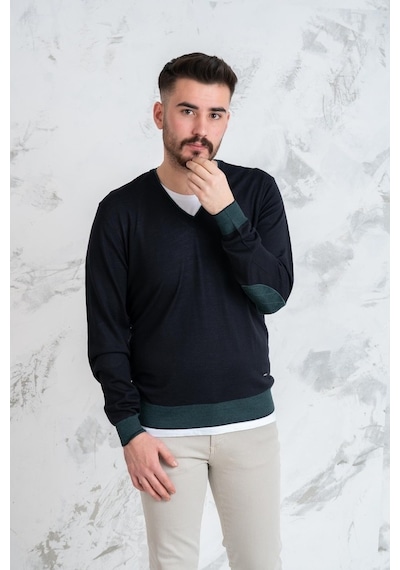 Neyir Triko V Yaka Regular Fit Erkek Triko Kazak