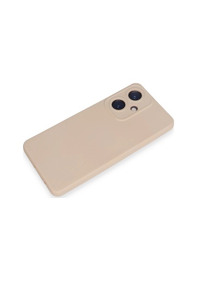 Vivo Y27 Kılıf Nano İçi Kadife Silikon - Pudra -