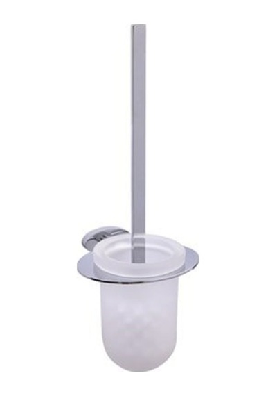 Fontana - Tuvalet Fırçası Krom Cam, Wc Fırçalık Outlet - Fc-40104- Diğer