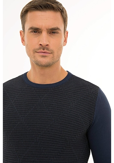 Pierre Cardin Erkek Slim Fit Triko Kazak G021sz0tk.000.1217417 Çok Renkli