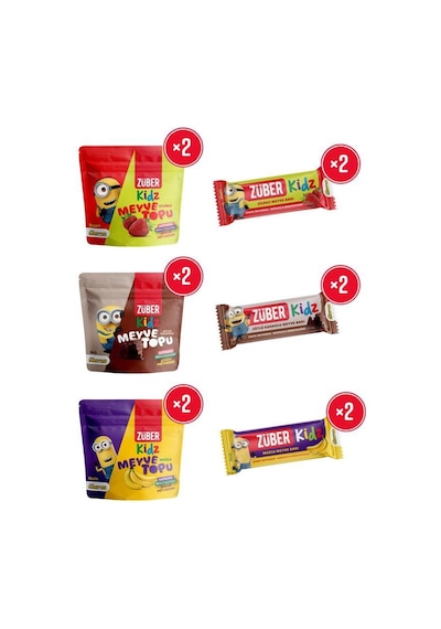 Kidz Karma Tanışma Paketi Meyve Topu X 6 Adet + Meyve Bar X 6 Adet