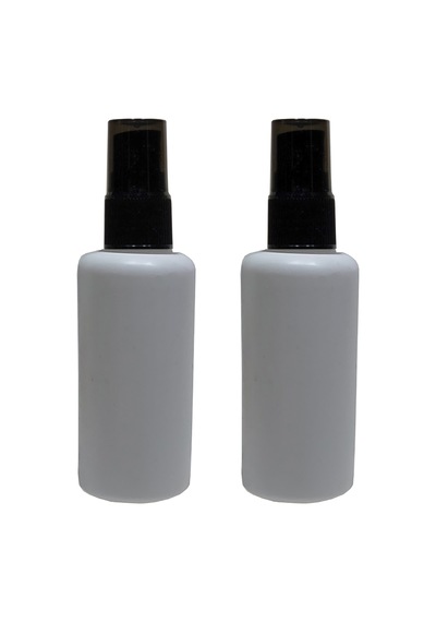 Alsun 30 Ml 2 Adet Siyah Sprey Kapaklı Boş Şişe