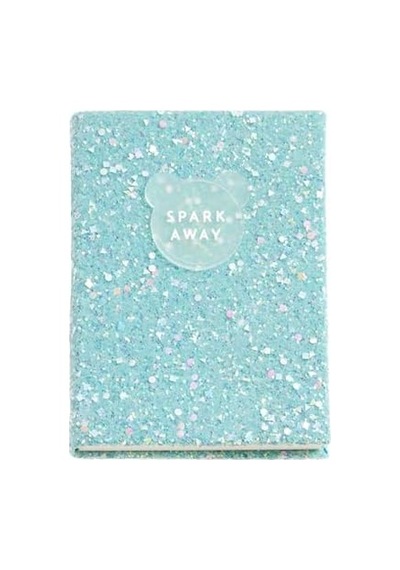 Mr Defter-b2f Parlak Defter Mavi Noktalı