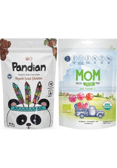 Pandian Çikolata Ve Lolipop Çocuk Atıştırma Paketi 36 G