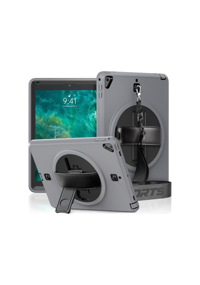İpad 5 Air 9.7 Kılıf Strap-c Otterbox Tablet Kapak - Gri Diğer