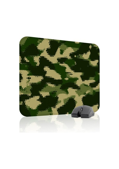 Kamuflaj Kaymaz Dikişli Kauçuk Oyuncu Mousepad V1 - 48x40 Xl Gaming Mouse Pad Fare Altlığı