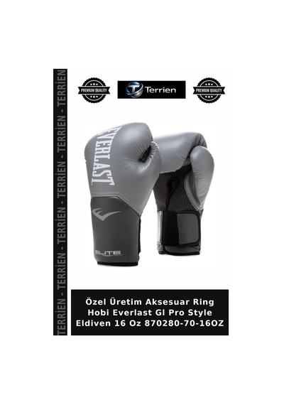 Özel Üretim Aksesuar Ring Hobi Everlast Gl Pro Style Eldiven 16 Oz 870280-70-16oz Çok Renkli