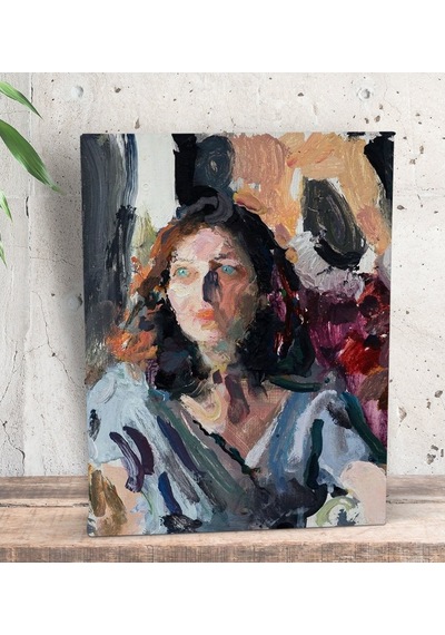 Bk Gift Anna Tasarımlı Dekoratif Mini Kanvas Tablo 15X20Cm-1 (551115428)