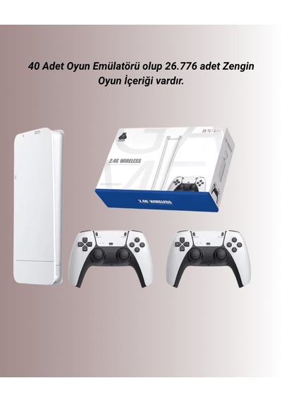 M15 Retro Konsol 20.000 Oyunlu Çift Gamepadli 4k Hdmı