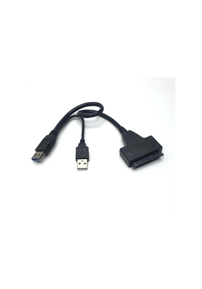 Usb 3.0 İle Sata Kablo Dönüştürücü, 2.5 İnç Ve 3.5 İnç Hdd/ssd Bağlantısı, 4tb Destekli, Hızlı Standart
