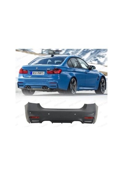 Bmw 3 Serisi F30 M3 Arka Tampon Komple Set 2012- 2017 Arası Uyumlu