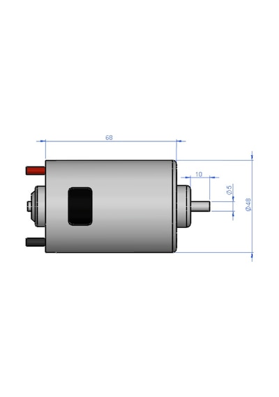 Johnson 81026 Yüksek Hızlı Dc Motor 24 000Rpm