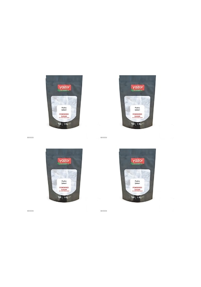 1 Kg X 4 Paket Yazar Pudra Şekeri