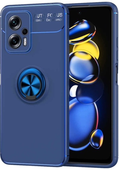 Xiaomi Redmi Note 12 5G Kılıf Zore Ravel Yüzüklü Silikon Kılıf