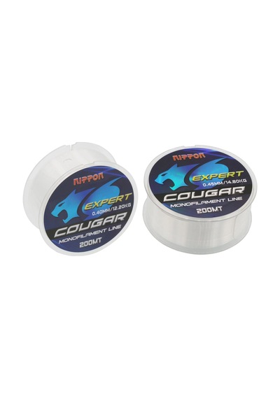 Nippon Cougar 200 Mt Beyaz Monofilament Misina 0.24 MM