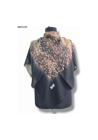 Dolce Life Dolce Cool Desenli Flamlı Pamuk Eşarp 1015-125 Çok Renkli