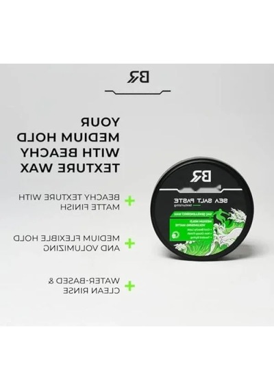 Deniz Tuzu İçeren Saç Şekillendirici Wax - Orta Sertlik, 120 Ml