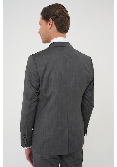 Efor Slim Fit Esnek Yelekli Klasik Füme Takım Elbise Tk 897 Füme Efor Slim Fit Esnek Yelekli Klasik Füme Takım Elbise Tk 897 Füme