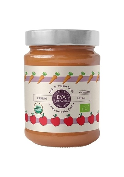 Eya Organik Havuç - Elma Karışımı 100 G