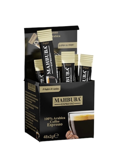 Mahbuba Hazır Öğütülmüş %100 Arabica Espresso Bi Kahve İle Canlan 48x2gr Espresso
