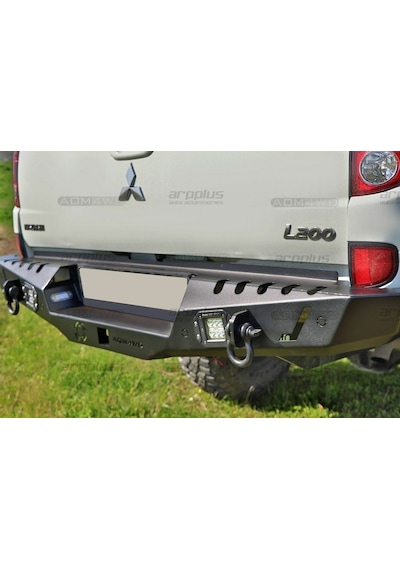 Nissan Navara Off Road Arka Tampon Koruma 2010-2021 Aqm-s20