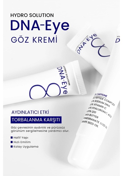 Procsın Hydro Solutıon Dna Eye  Ve Mor Halkalara Karşı Göz Çevresi Yenileyici Krem 20 ML