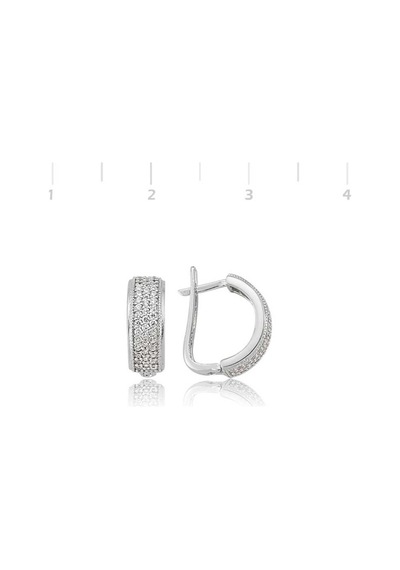 Gümüş Tamtur Küpe N11.50466