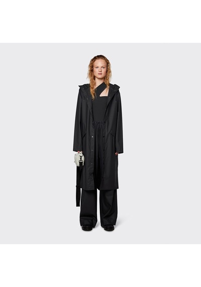 Rains Waterproof Kadın Siyah Yağmurlukdüz18360