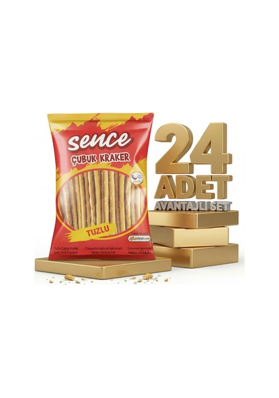 Afia Sence Tuzlu Çubuk Kraker 24x40 Gr