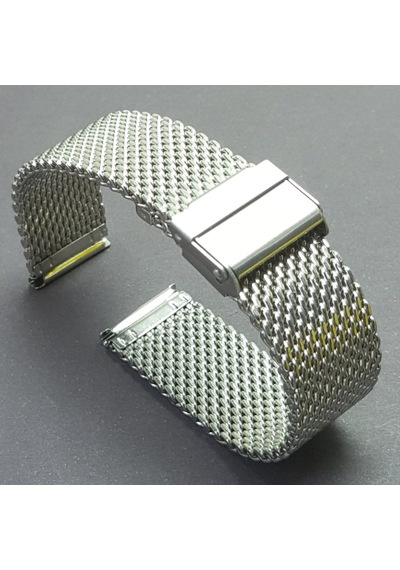 Hasır Kol Saat Kordonu Çelik Kalın 22 Mm (Ø 2,70)