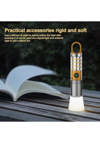Arama Kurtarma Doğa Sporları Karanlık Ortam Peakstar Ps-8915 10w Zoomlu Led Powerbank El Feneri