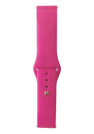 Galaxy   Uyumlu  Watch 46mm Band Serisi 22mm Klasik Kordon Silikon Strap Kayış-barbie Powder