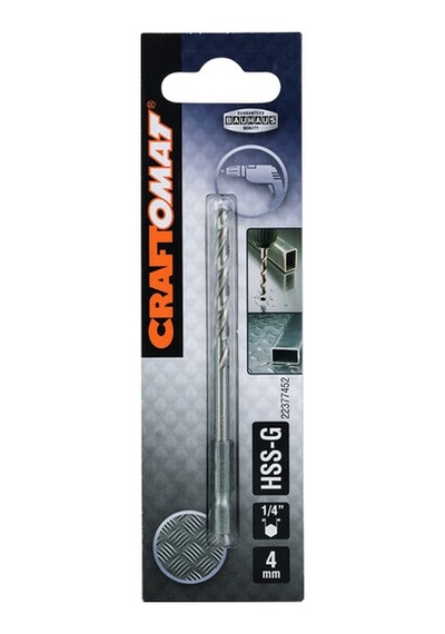 Craftomat Hss-g Metal Matkap Ucu 4 Mm 1/4