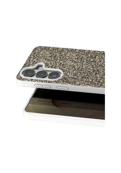 Onegif Samsung Galaxy S26 Plus Bright Simli Kapak - Gold