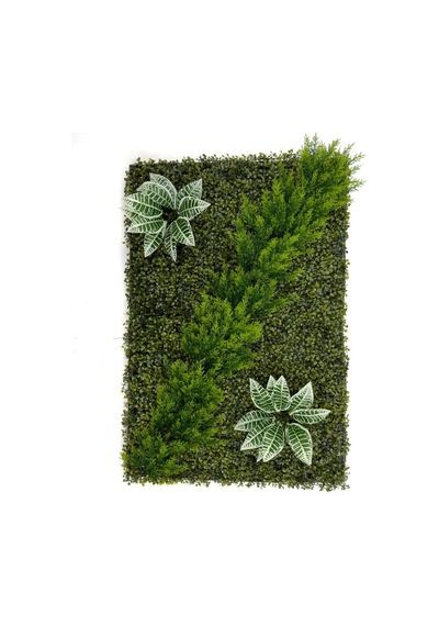 Dikey Bahçe Duvar Paneli 120x80cm Model19 Yeşil