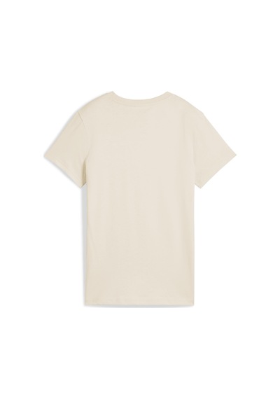 Puma 68237187 Ess No. 1 Logo Tee Kadın Spor Tişört Krem