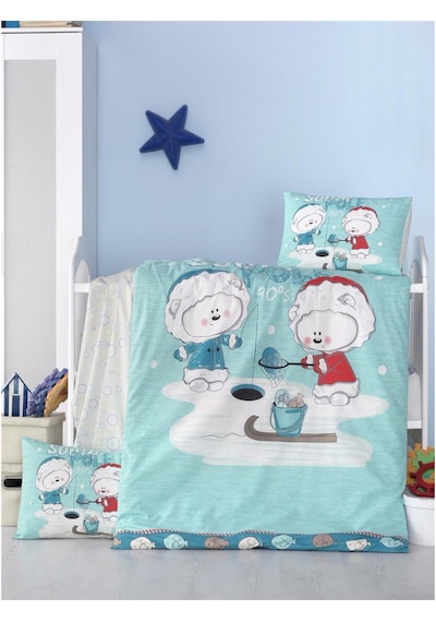 Komfort Home Bebek Uyku Seti %100 Pamuk (Yorgan Ve +2 Yastıklı) (262440184)