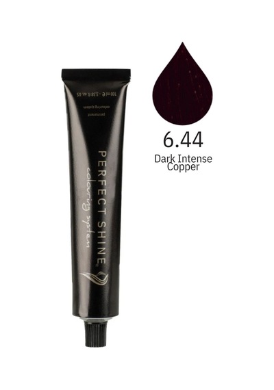 Perfect Shine Permanent Profesyonel Saç Boyası 100 ML Koyu Yoğun Kızıl Bakır/Ateş Kiremit Intense Copper