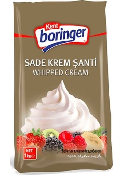 Kent Boringer Krem Şanti Sade 1 KG